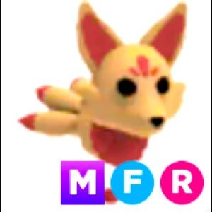 MEGA NEON KITSUNE ❤️🧡💛💚💙💜